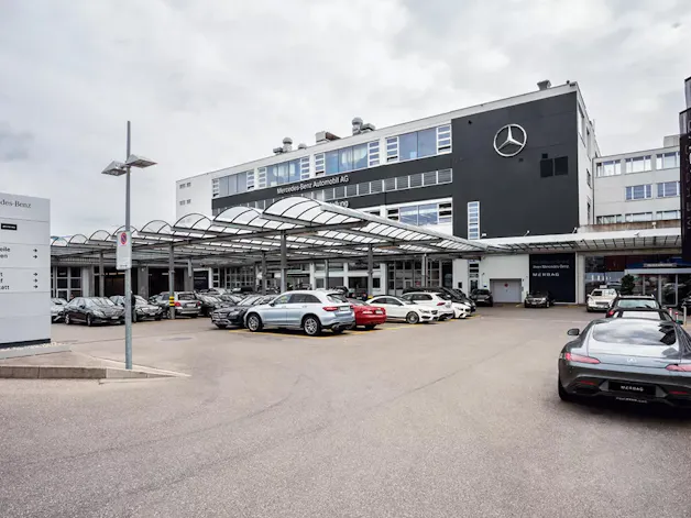 Mercedes-Benz Automobil AG, Personenwagen-Zentrum Schlieren | Merbag