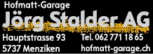 Hofmatt Garage Menziken AG