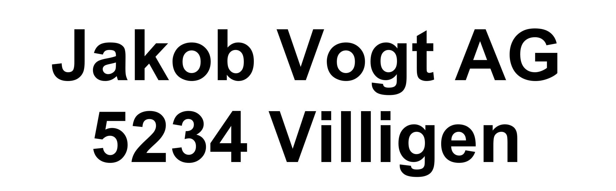 Jakob Vogt AG