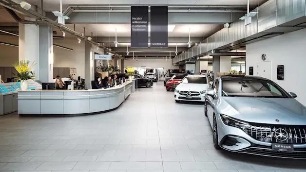 Mercedes-Benz Automobil AG, Personenwagen-Zentrum Schlieren | Merbag