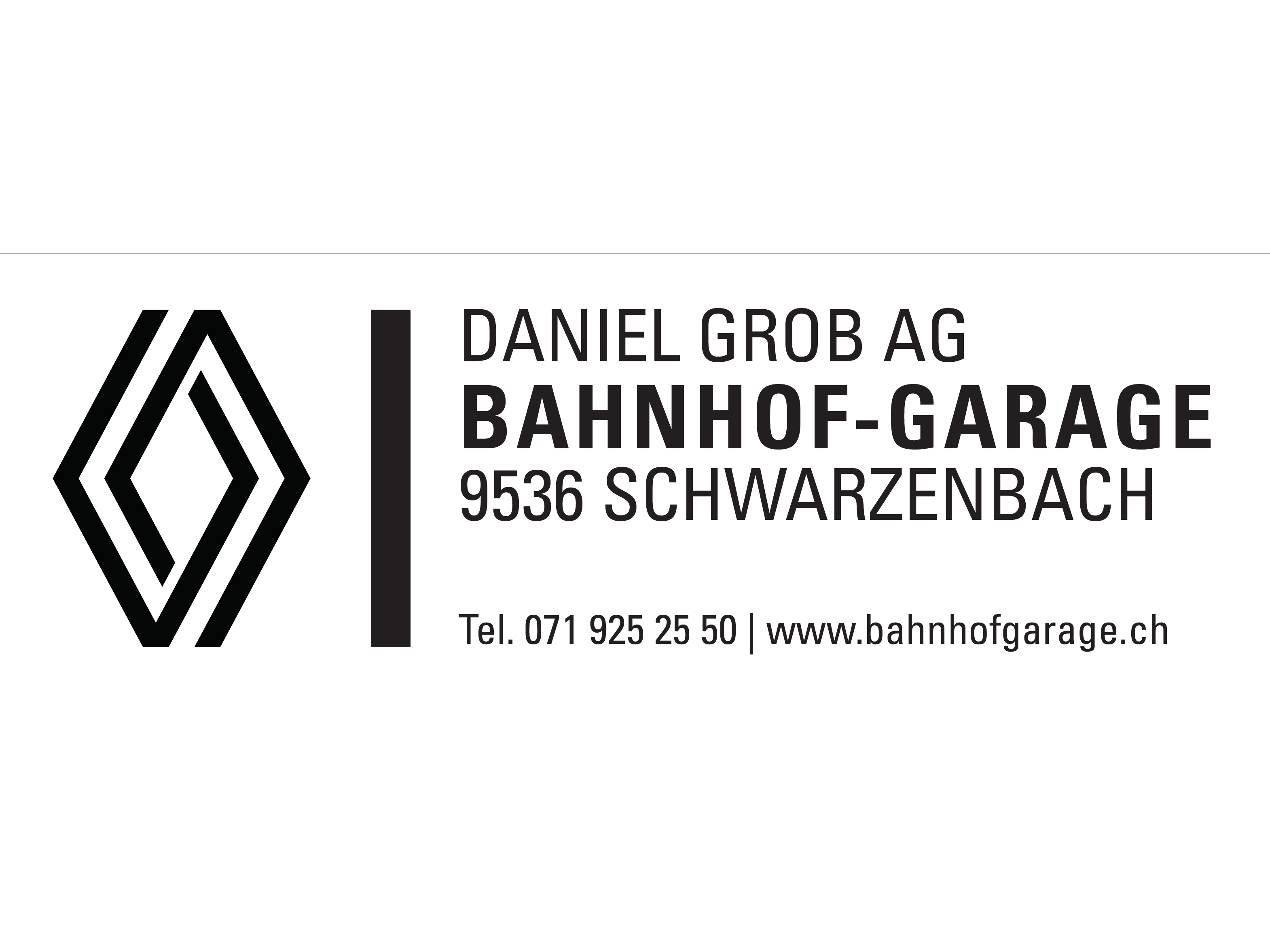 Daniel Grob AG, Bahnhof-Garage