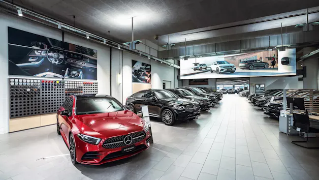 Mercedes-Benz Automobil AG, Personenwagen-Zentrum Schlieren | Merbag