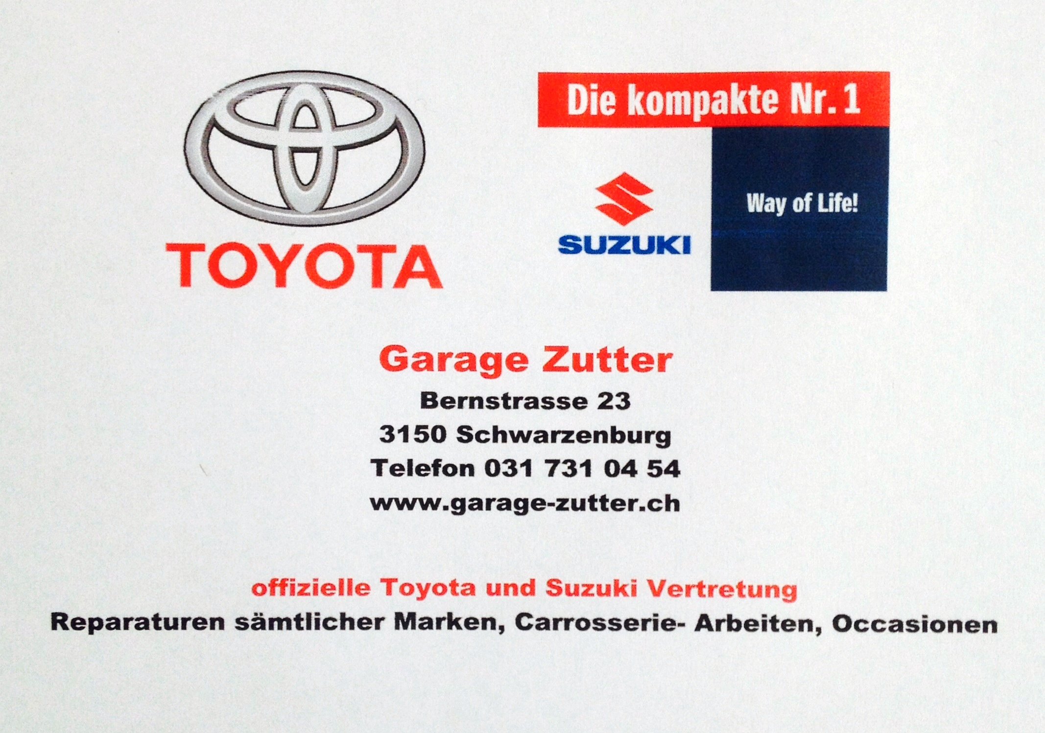 Garage Zutter AG