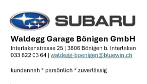 Waldegg Garage Bönigen GmbH