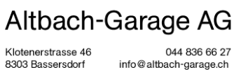 Altbach-Garage AG