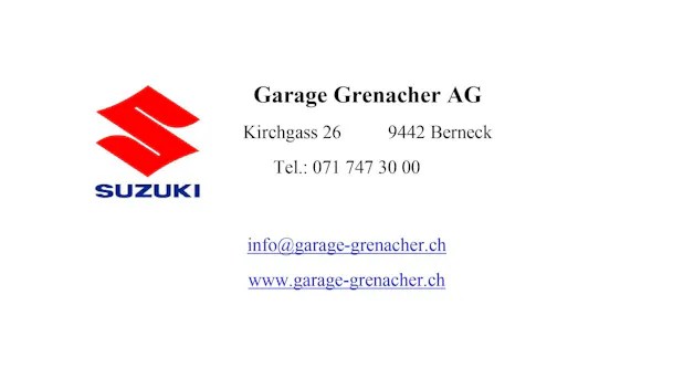 Garage Grenacher AG